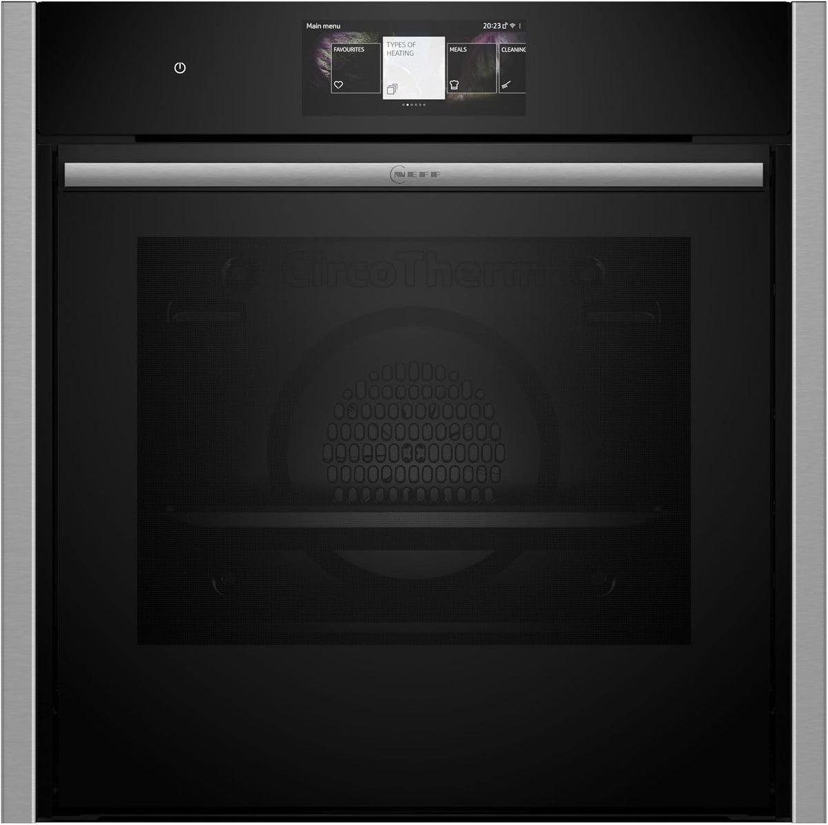 Neff B64CT73N0 Backofen, 60 × 60 cm, Schwarz/Silber