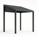 Pavillon Metall Anthrazit 3x3m