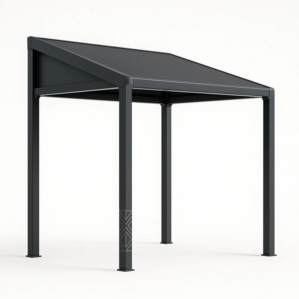 Pavillon Metall Anthrazit 3x3m