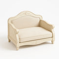 Holz-Haustiersofa Beige 75 cm