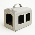 Haustiertragetasche Grau Polyester 40x30x30 cm