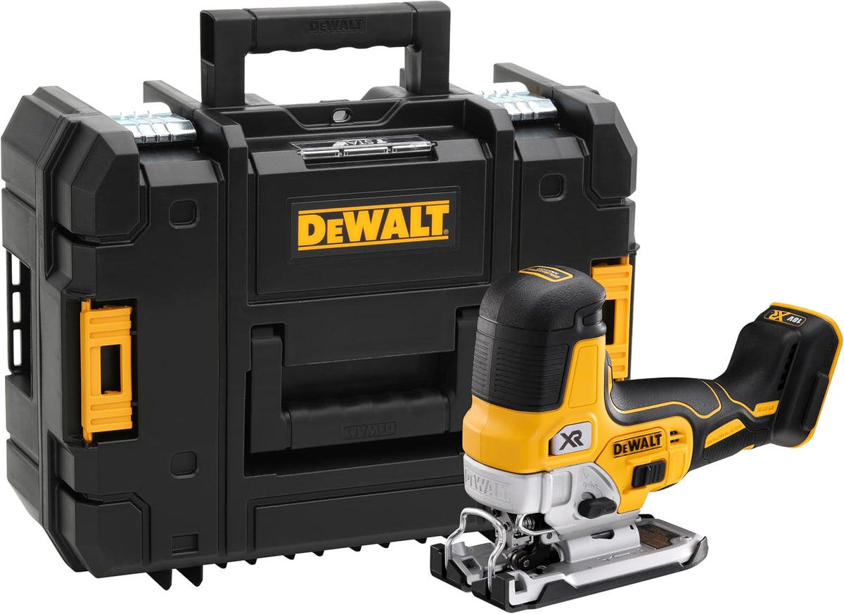 DEWALT DCS335NT Stichsägen, 18 V, verstellbar, ohne Akku, bürstenlos, Schwarz/Gelb
