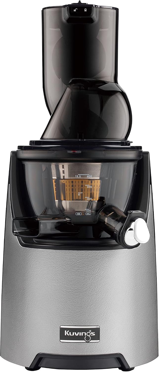 kuvings EVO820 Entsafter, 240 W, mit USB, Silber/Schwarz