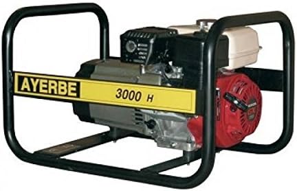 Ayerbe gx-160 Stromerzeuger, 230 V / 50 Hz, Schwarz/Rot/Weiß