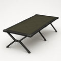 Klappbares Feldbett Olivgrün Aluminium