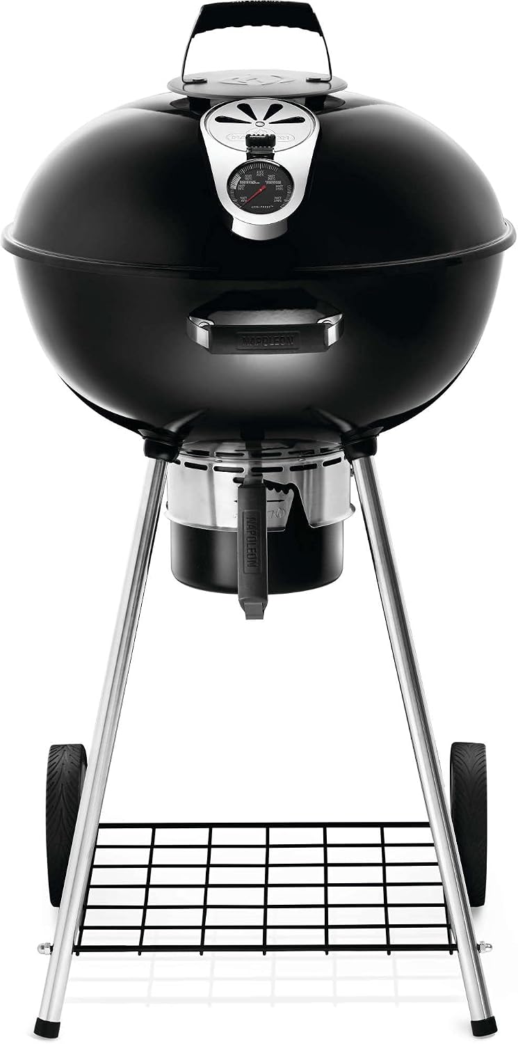 Napoleon NK22K-LEG-2 Holzkohlegrills, klappbar, Schwarz