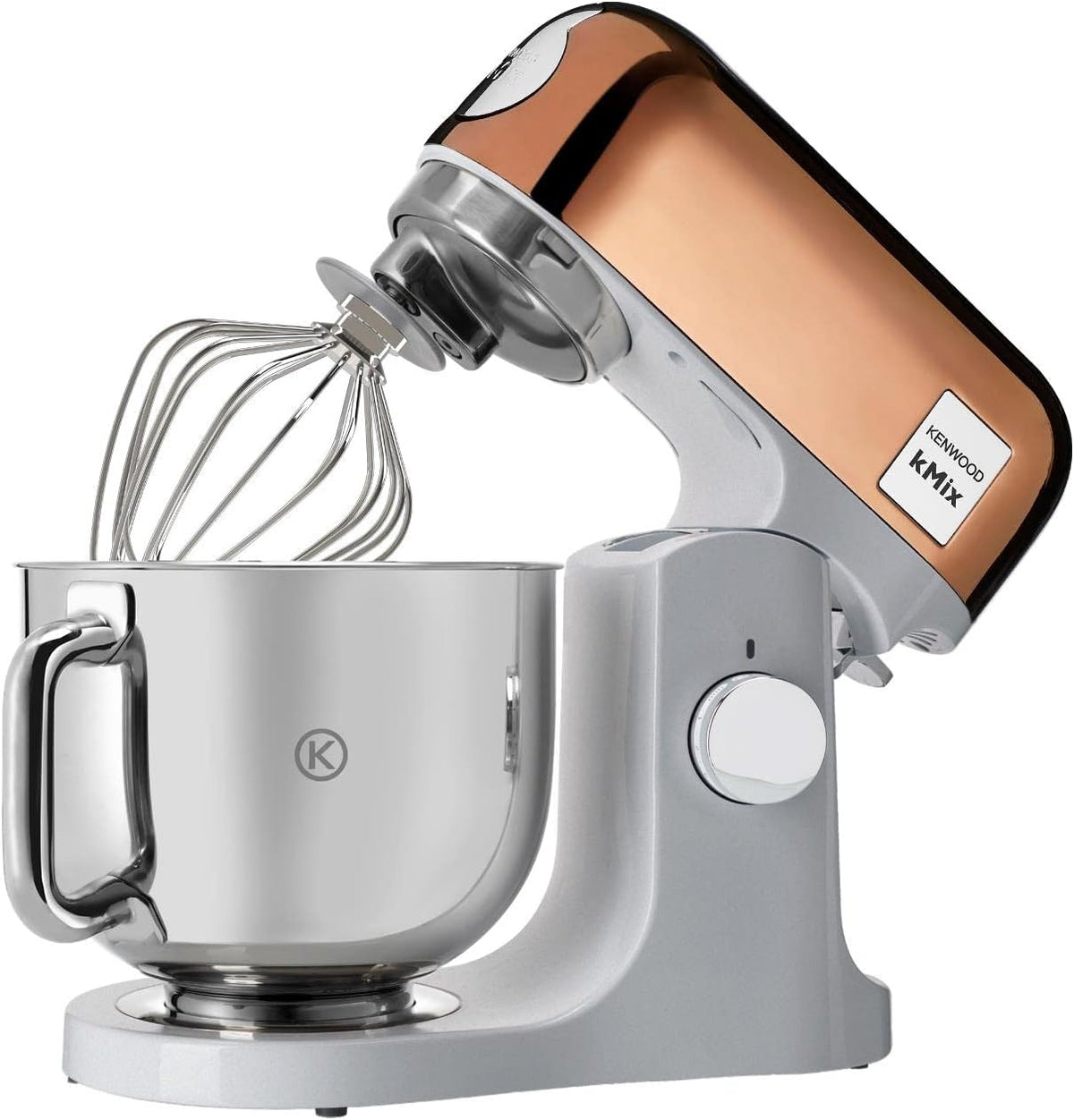 Küchenmaschine KMX760GD, 5 l, für die Küche, aus Edelstahl und Stahl, Roségold/Silber, Kenwood kMix Küchenmaschine