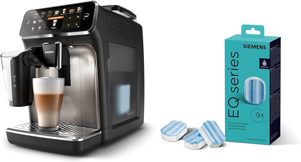 Philips TZ80032A Kaffeevollautomat, Schwarz/Silber