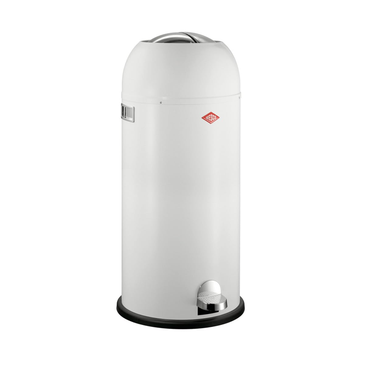 WESCO Küchenabfalleimer, aus Stahl, Weiß