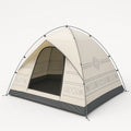 Campingzelt Outdoor Kuppel Polyester Beige