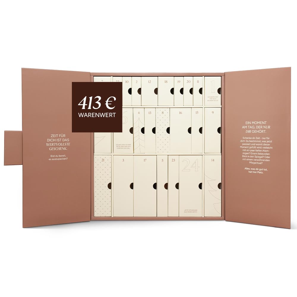 junglück Premium Adventskalender 2025 Sets & Kits, Beige/Braun