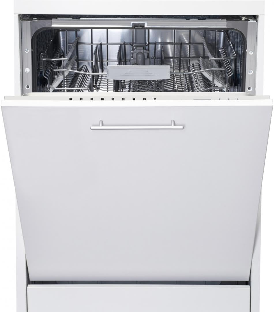 HEINNER BI6092TE Geschirrspüler, 60 cm, Weiß, klappbar, verstellbar