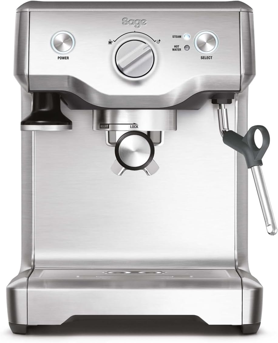 Nespresso Duo-Temp Pro Kaffeevollautomat, Silber, aus Edelstahl und Stahl