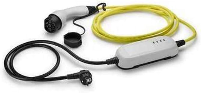 Volkswagen 000054412 Ladekabel E Kabel & Adapter, Gelb/Schwarz/Weiß