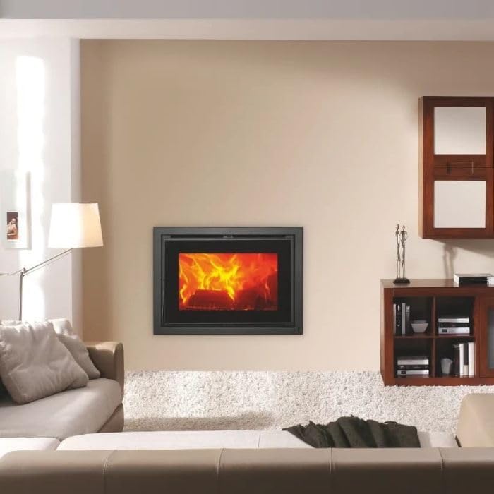 San Marco Elektrische Kamine, 6,7 kW, Schwarz