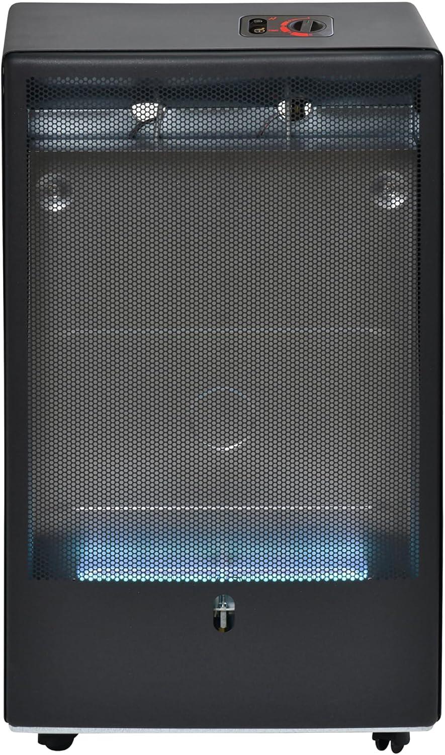 Gasheizungen GH7522S, Schwarz/Grau, FIREFIX