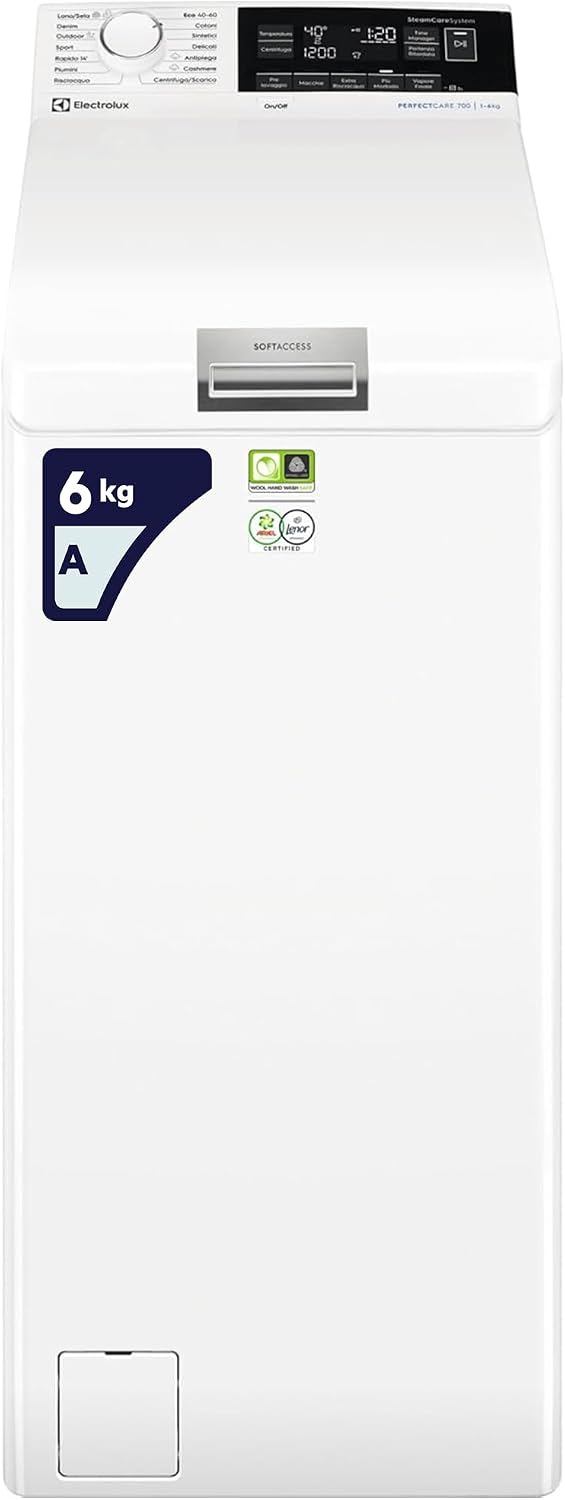 Electrolux EW7T336A Waschmaschine, 6 kg, Weiß