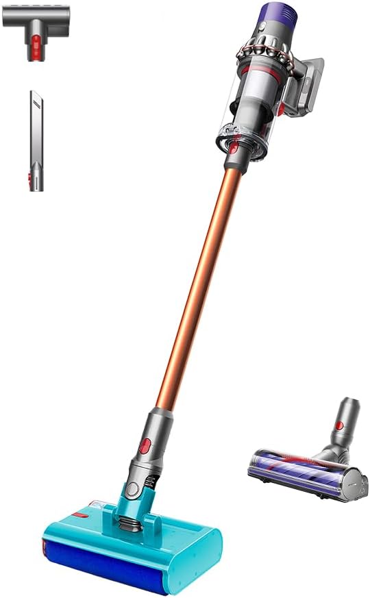 Miele V10 Nass- und Trockensauger, kabellos, Orange/Blau/Grau