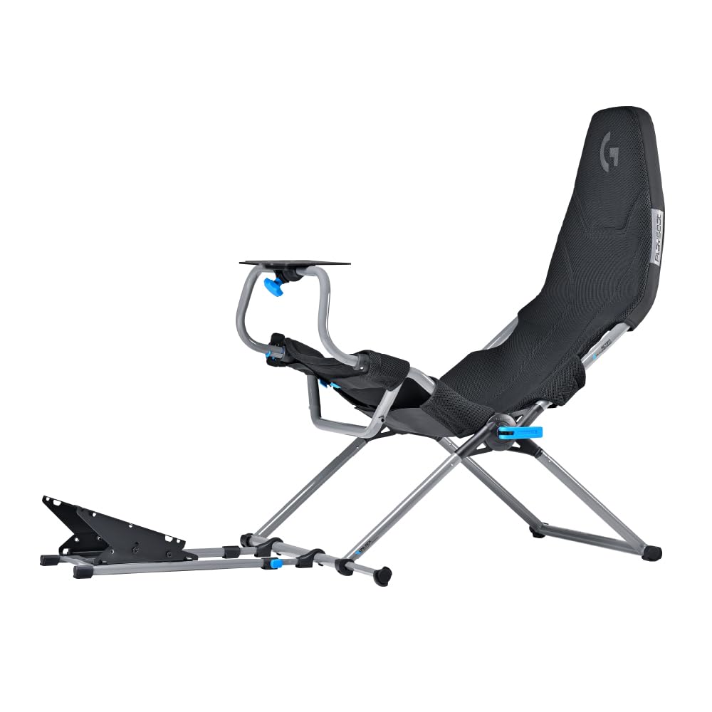 Gaming-Stühle Challenge X, verstellbar, Schwarz/Silber, PLAYSEAT