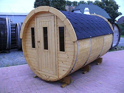 JUNIT SFF19301 Sauna, 1,9 m, für die Terrasse, Holz/Natur