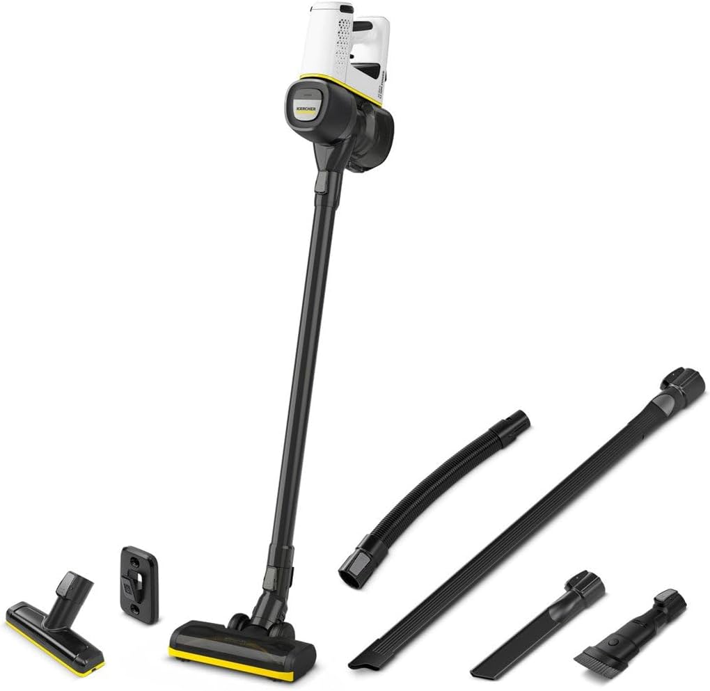 Karcher Staubsauger, Schwarz/Weiß/Gelb