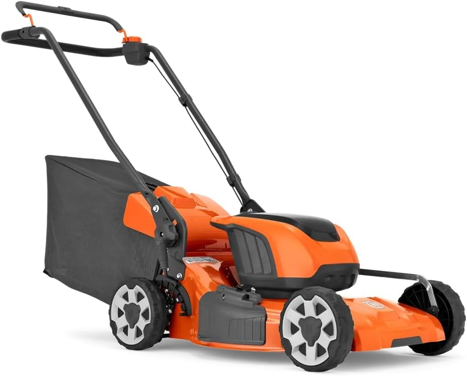 Husqvarna in-1 Rasenmäher, 65 L, 36 V, 51 cm, Orange/Schwarz