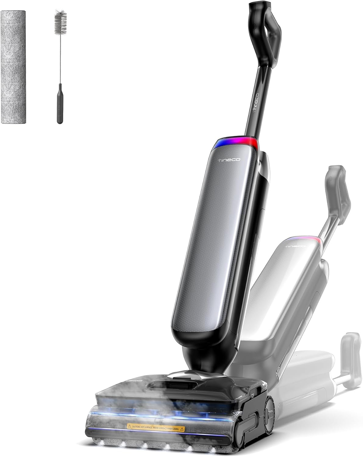 Tineco S9 Nass- und Trockensauger, 160 °C, Grau/Schwarz