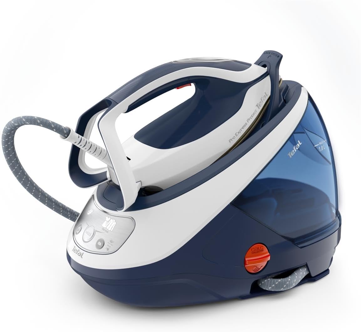 Tefal GV9221E0 Dampfbügelstationen, Blau/Weiß