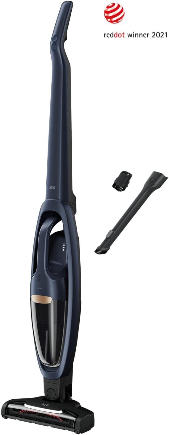 AEG QX7-1-50IB Staubsauger, mit LED, mit Selbstreinigung, Blau