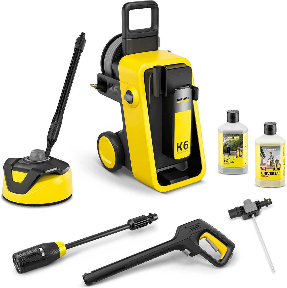 Karcher in-1 Hochdruckreiniger, 510 l, 160 bar, 50 m², Gelb/Schwarz