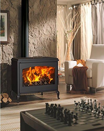 PANADERO Backofen, 12 kW, 280 m³, Schwarz, aus Glas