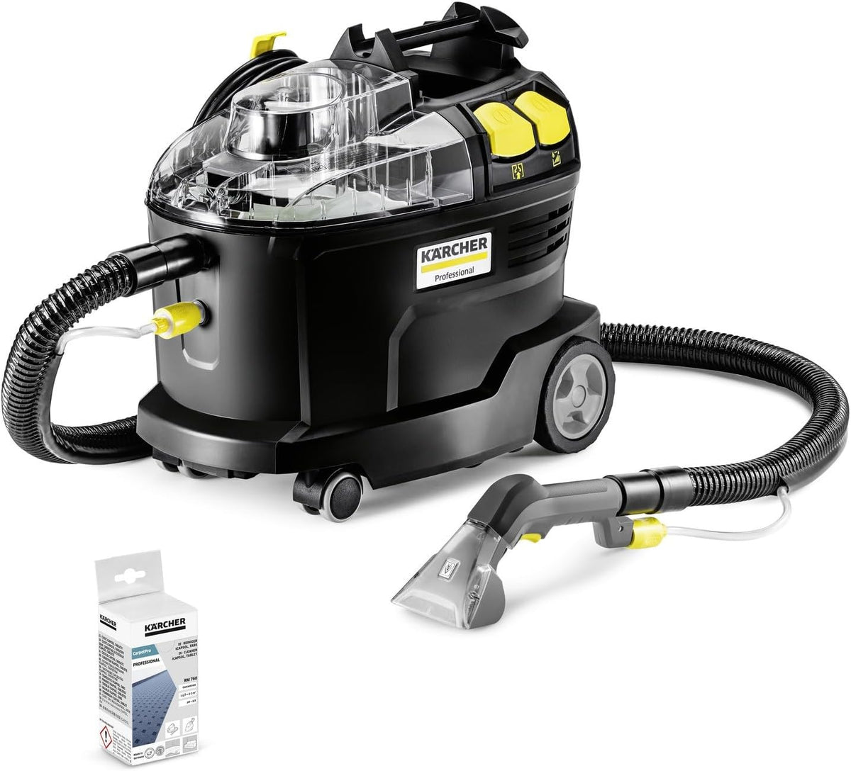 Karcher Waschsauger, Schwarz/Gelb