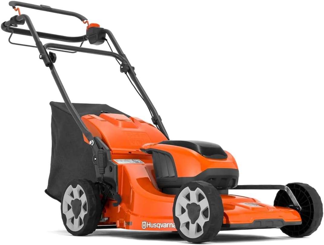 Husqvarna LC 142iS Akku Rasenmäher, 36 V, 42 cm, klappbar, Orange/Schwarz