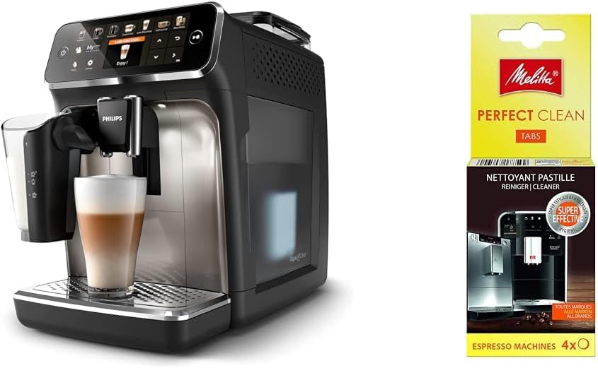 Philips Series 5400 Kaffeevollautomat, Schwarz/Silber