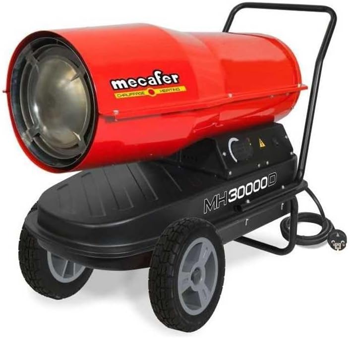 Ölheizungen MH30000D, Rot/Schwarz, Mecafer