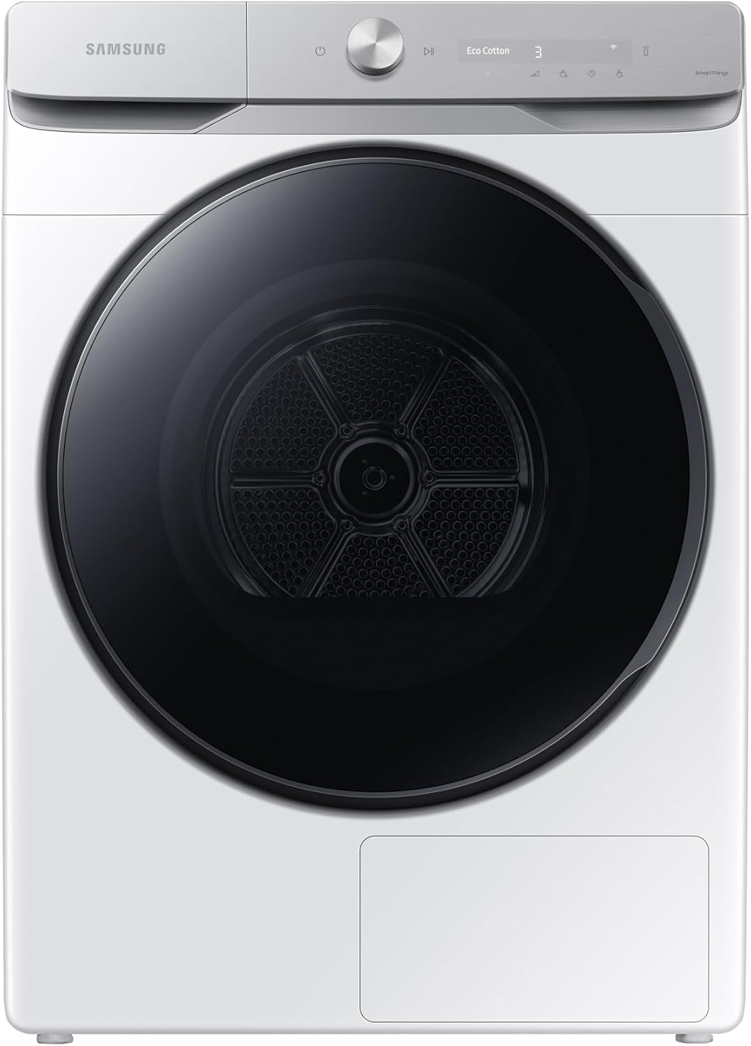 Samsung Wäschetrockner, 16 kg, Weiß/Schwarz