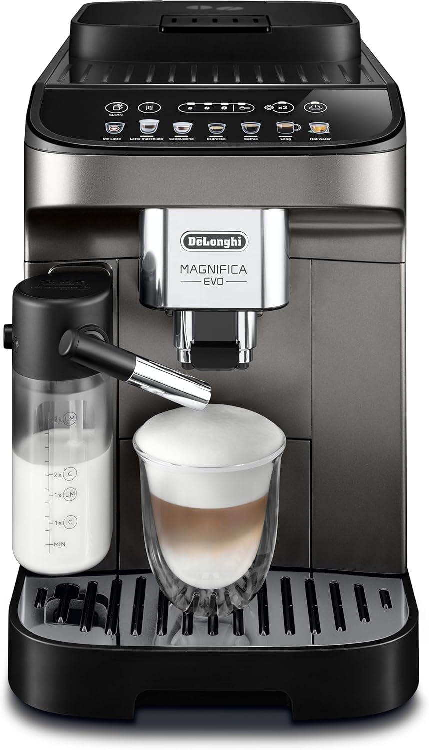 De'Longhi ECAM290.81.TB Kaffeevollautomat, Titan/Schwarz
