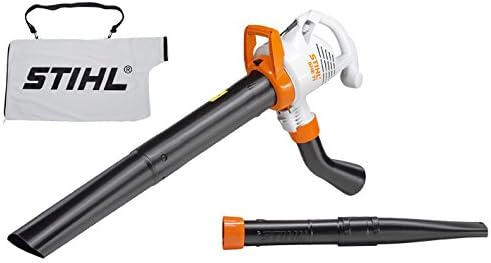 Stihl Elektro Saughäcksler SHE 71 Laubbläser, Weiß/Schwarz/Orange