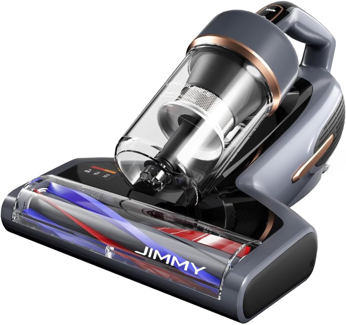 Jimmy BX7 PRO Staubsauger, 700 W, 65 °C, Grau/Schwarz, mit LED