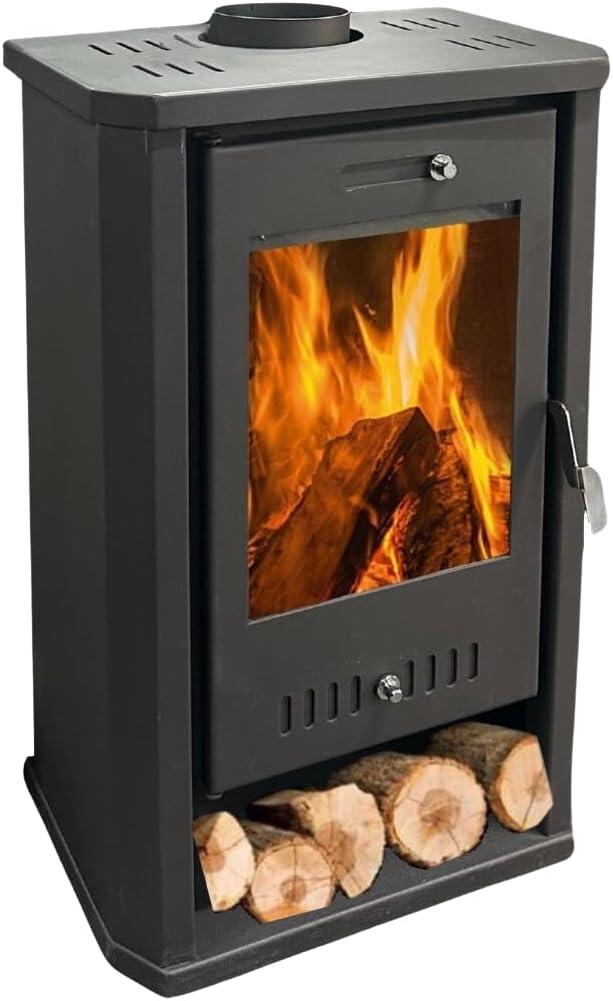 BALKAN ENERGY Bianca Kaminofen, 8.5 kW, 71, Schwarz
