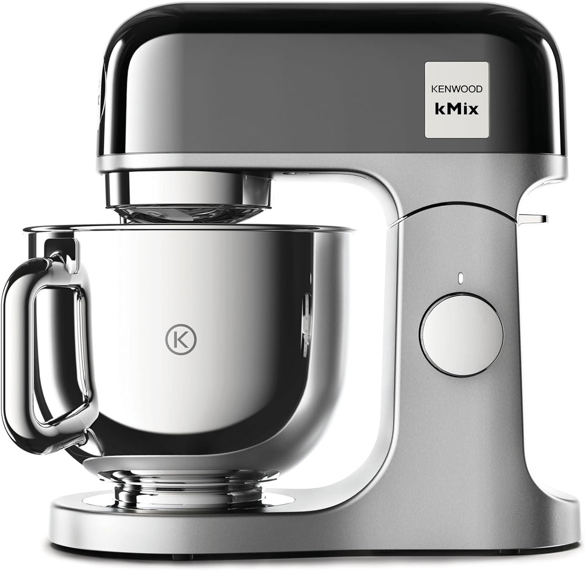 Kenwood kMix Küchenmaschine KMX760BC Küchenmaschine, 5 l, aus Edelstahl und Stahl, für die Küche, Anthrazit/Silber