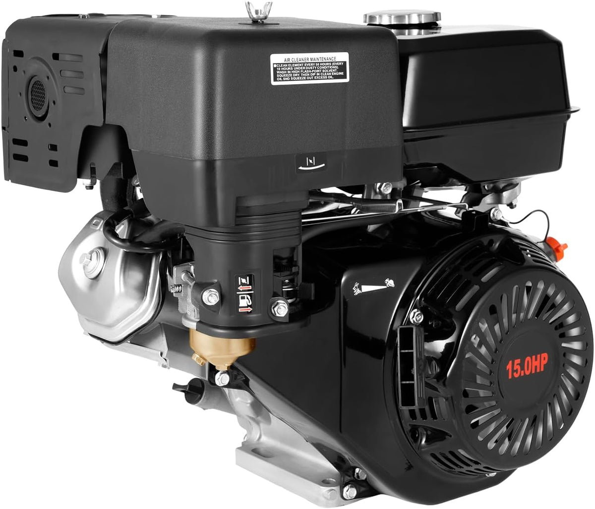 RibasuBB Viertaktersatzmotoren, 25 mm, Schwarz/Silber