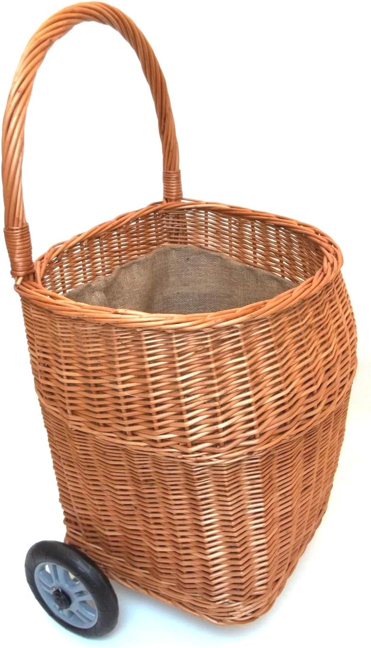 Einkaufswagen Einkaufstrolleys, 45 × 42 × 92 cm, Braun