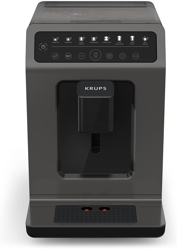 KRUPS Espressomaschinen Kaffeemaschine, Grau